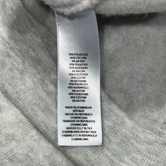 KOCH Sweater Size S Grey Fringe Boho Soft Cotton Blend Holiday Metallic - Picture 10 of 11